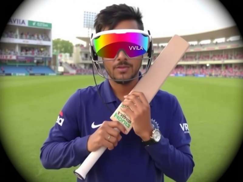 Indian VR Cricket Maestro - Players Enjoying the Game Indian VR Cricket Maestro Player Moments