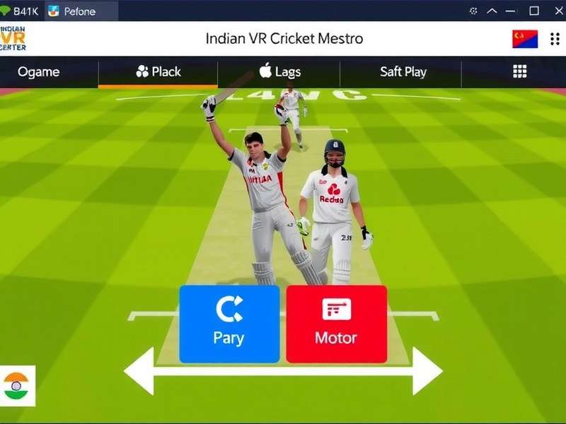 Indian VR Cricket Maestro - Choose Your Game Mode Indian VR Cricket Maestro Game Modes Selection